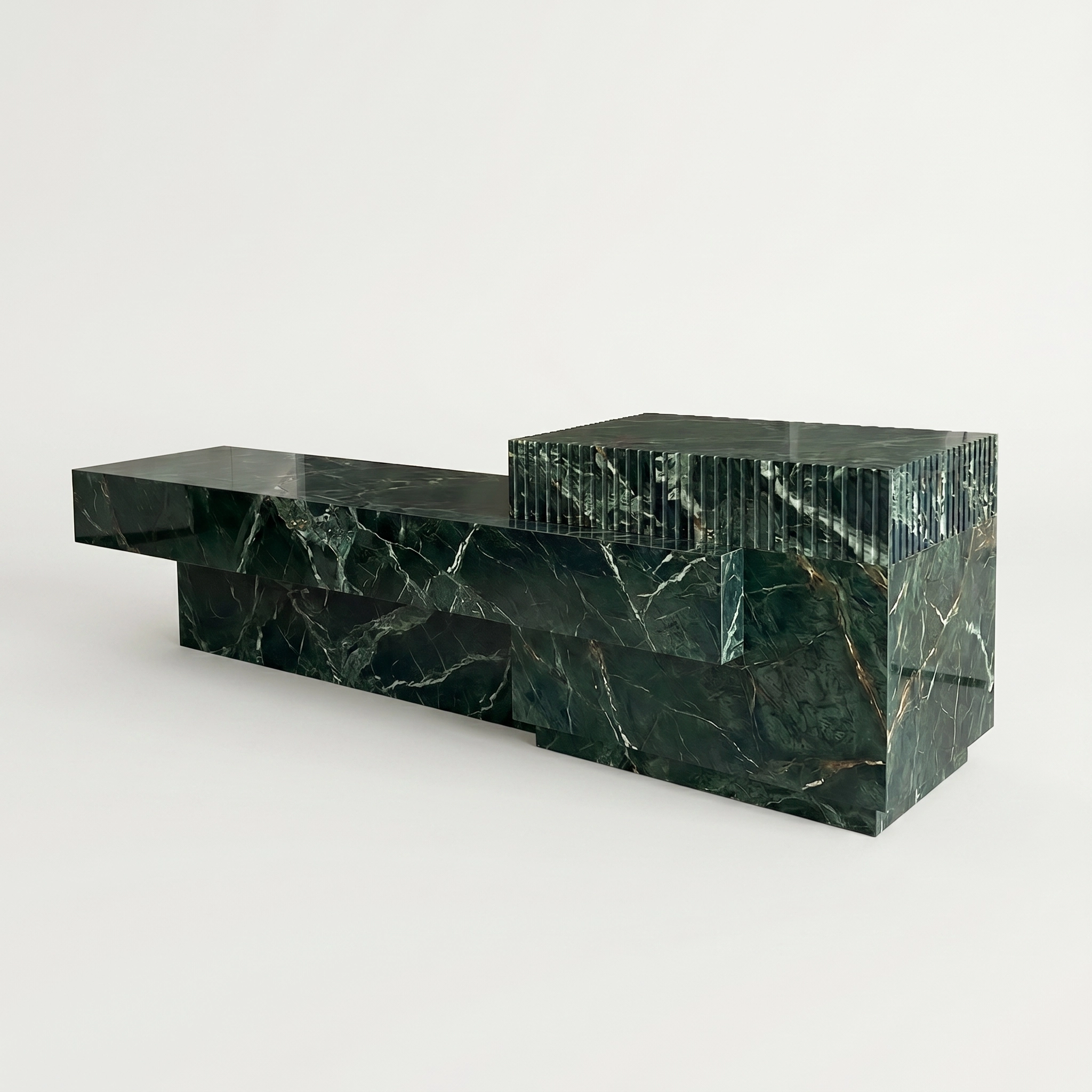 marble island counter