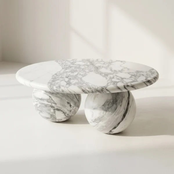 Arabescato Marble Coffee Table